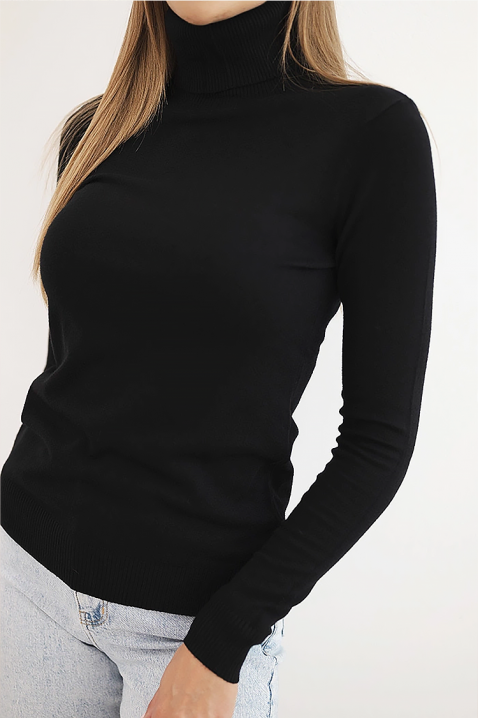 Ženska bluza AMSIVA BLACK, Boja: crna, IVET.RS - Nova Kolekcija