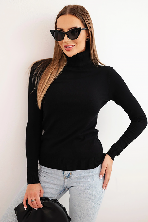 Ženska bluza AMSIVA BLACK, Boja: crna, IVET.RS - Nova Kolekcija
