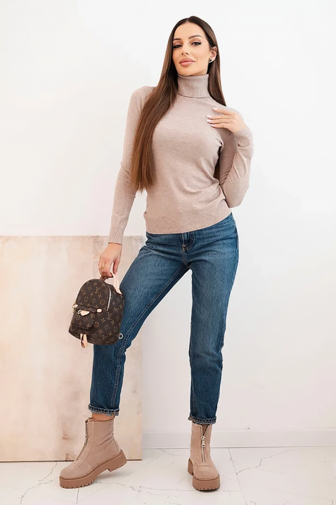 Ženska bluza AMSIVA BEIGE, Boja: bež, IVET.RS - Nova Kolekcija