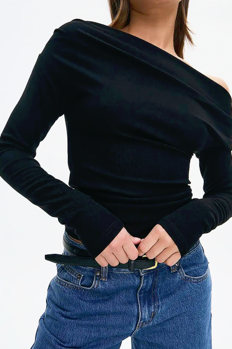 Ženska bluza ARTELOSA BLACK, Boja: crna, IVET.RS - Nova Kolekcija