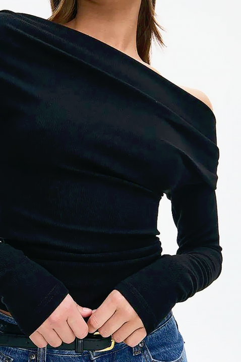 Ženska bluza ARTELOSA BLACK, Boja: crna, IVET.RS - Nova Kolekcija