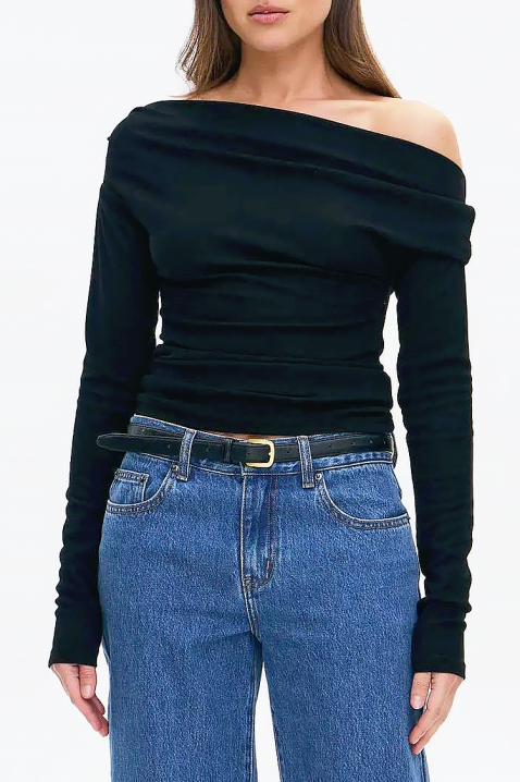 Ženska bluza ARTELOSA BLACK, Boja: crna, IVET.RS - Nova Kolekcija