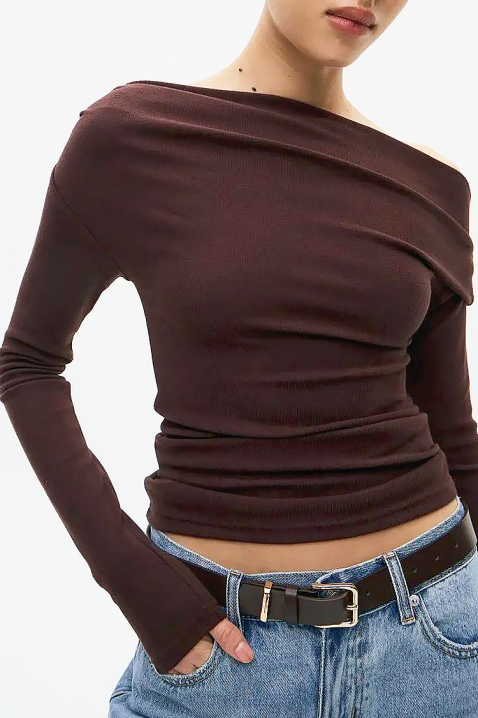 Ženska bluza ARTELOSA BROWN, Boja: braon, IVET.RS - Nova Kolekcija