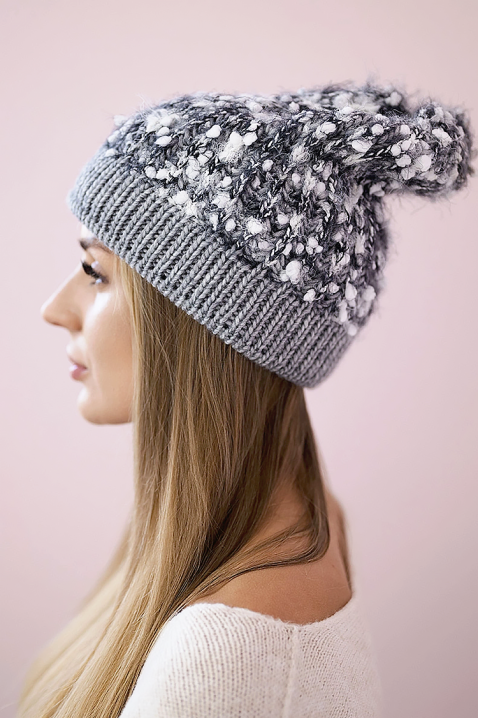 Kapa PORLINZA GREY, Boja: siva, IVET.RS - Nova Kolekcija