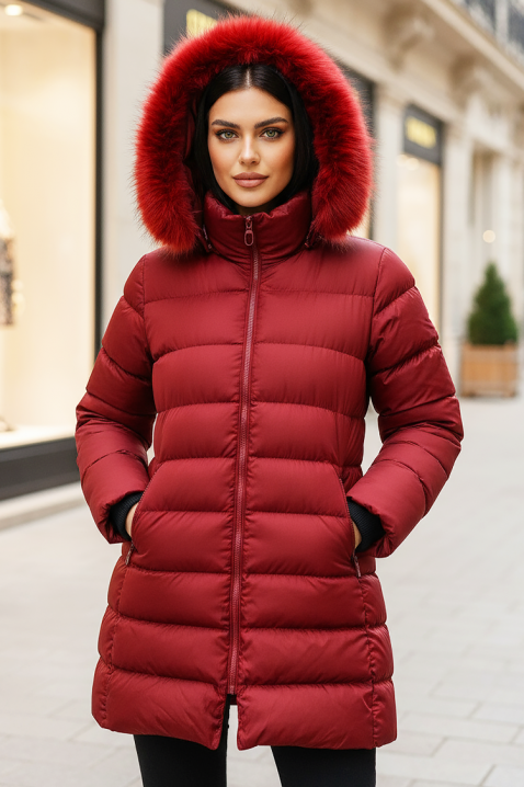 Jakna BESERINA RED, Boja: crvena, IVET.RS - Nova Kolekcija