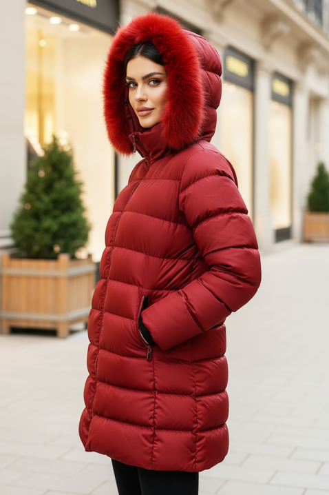 Jakna BESERINA RED, Boja: crvena, IVET.RS - Nova Kolekcija