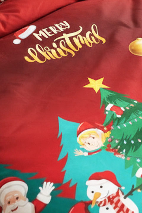 Komplet posteljine VIORTY 140x200 cm pamuk, Boja: crvena, IVET.RS - Nova Kolekcija