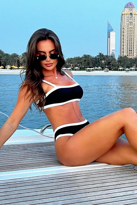 Kupaći kostim VOLMERFA, Boja: crna i bela, IVET.RS - Nova Kolekcija