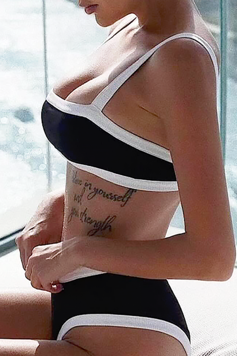 Kupaći kostim VOLMERFA, Boja: crna i bela, IVET.RS - Nova Kolekcija