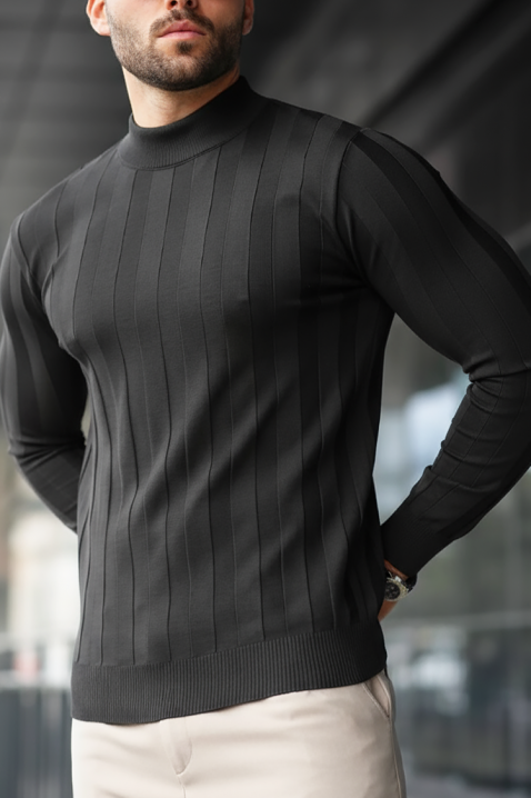 Muška bluza PATRIX BLACK, Boja: crna, IVET.RS - Nova Kolekcija