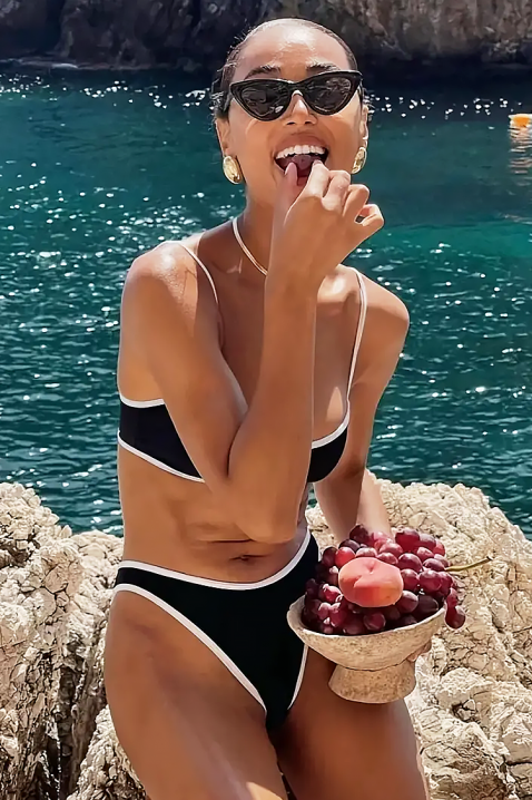 Kupaći kostim INELFEA, Boja: crna i bela, IVET.RS - Nova Kolekcija