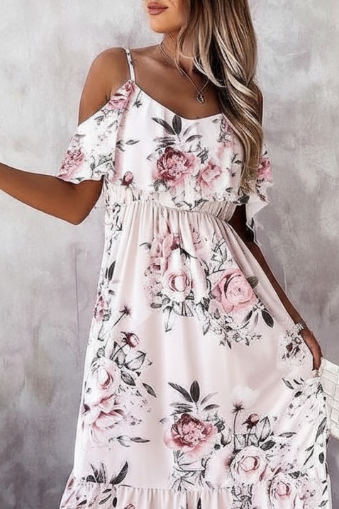 Haljina KAMGIRA, Boja: ecru, IVET.RS - Nova Kolekcija