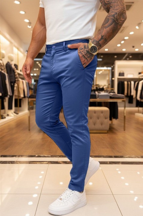 Muške pantalone MALROVO BLUE, Boja: plava, IVET.RS - Nova Kolekcija