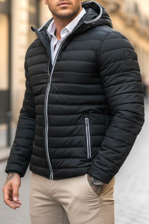 Muška jakna BERONGO BLACK, Boja: crna, IVET.RS - Nova Kolekcija