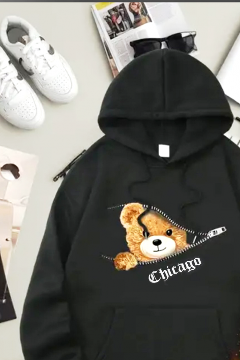 Muški duks BRONEDO, Boja: crna, IVET.RS - Nova Kolekcija