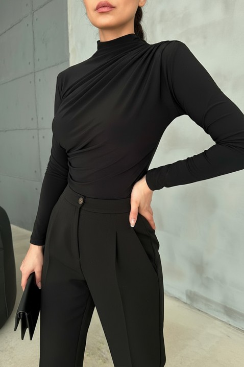 Ženska bluza KLASILZA BLACK, Boja: crna, IVET.RS - Nova Kolekcija