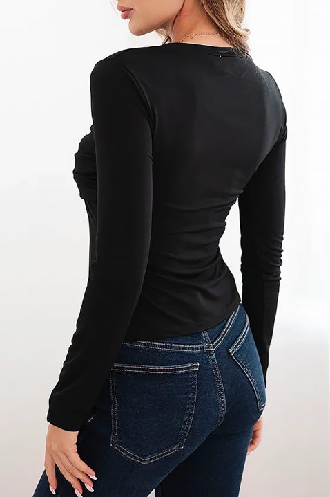 Ženska bluza TALVIRZA BLACK, Boja: crna, IVET.RS - Nova Kolekcija