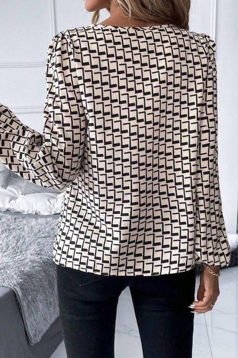 Ženska bluza ALDISIYA BEIGE, Boja: bež, IVET.RS - Nova Kolekcija
