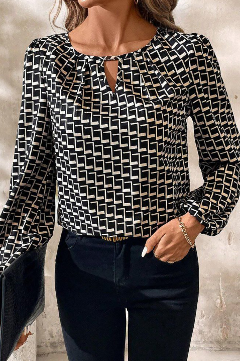 Ženska bluza ALDISIYA BLACK, Boja: crna, IVET.RS - Nova Kolekcija
