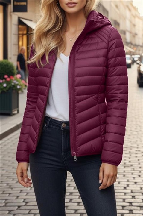 Jakna BRILENZA BORDO - Jakne | Ivet.RS Jakna BRILENZA BORDO, Boja: bordo, IVET.RS - Nova Kolekcija