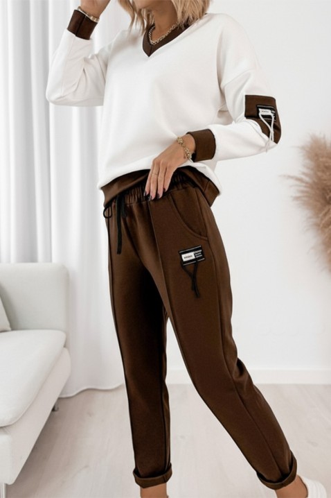 Komplet ILEROLMA, Boja: braon, IVET.RS - Nova Kolekcija