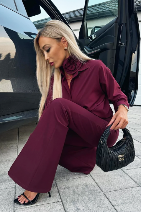 Pantalone VELGONSA BORDO - Pantalone | Ivet.RS Pantalone VELGONSA BORDO, Boja: braon, IVET.RS - Nova Kolekcija