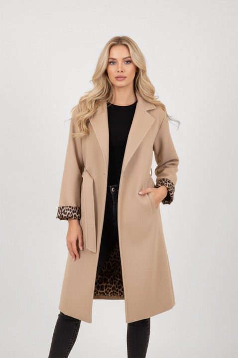 Kaput TURGELA BEIGE - Kaputi | Ivet.RS Kaput TURGELA BEIGE, Boja: bež, IVET.RS - Nova Kolekcija