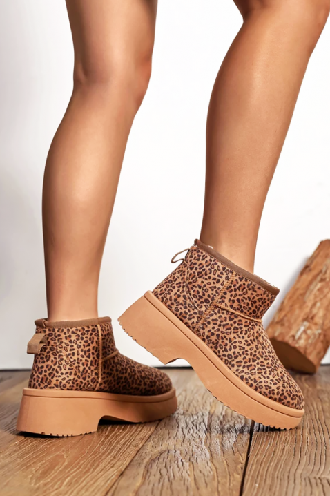 Ženske gležnjače VERILONA, Boja: leopard, IVET.RS - Nova Kolekcija