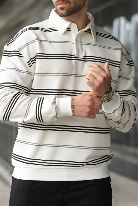 Muška bluza RELOFO WHITE - Bluze | Ivet.RS Muška bluza RELOFO WHITE, Boja: bela, IVET.RS - Nova Kolekcija