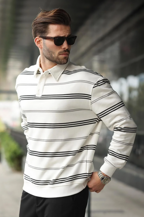 Muška bluza RELOFO WHITE - Bluze | Ivet.RS Muška bluza RELOFO WHITE, Boja: bela, IVET.RS - Nova Kolekcija