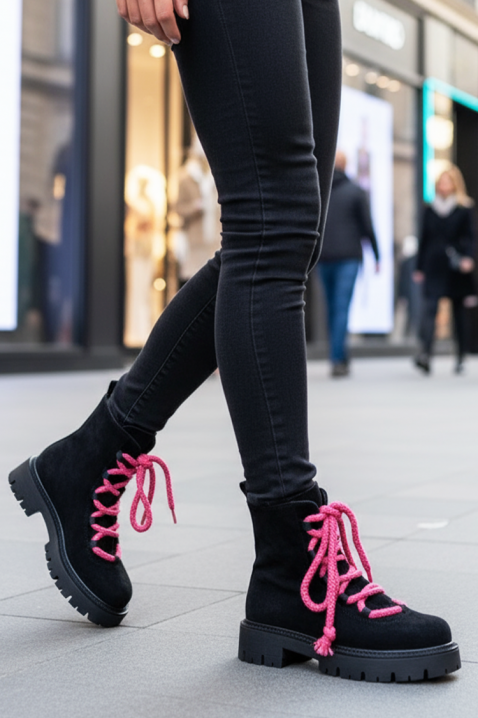 Ženske gležnjače EMILSENA BLACK, Boja: crna, IVET.RS - Nova Kolekcija