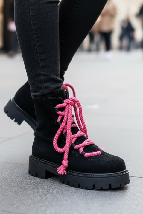 Ženske gležnjače EMILSENA BLACK, Boja: crna, IVET.RS - Nova Kolekcija