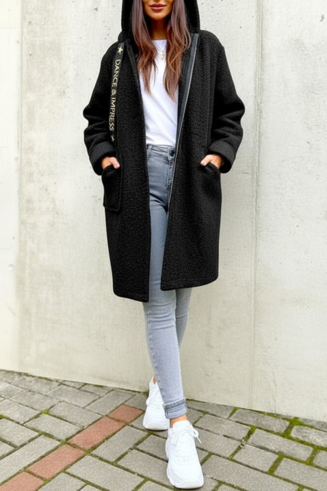 Kardigan VLADENZA BLACK - Kardigani | Ivet.RS Kardigan VLADENZA BLACK, Boja: crna, IVET.RS - Nova Kolekcija