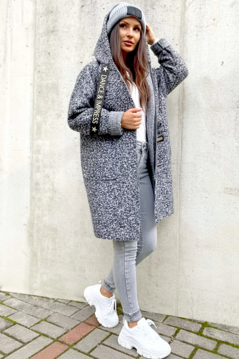 Kardigan VLADENZA GREY, Boja: siva, IVET.RS - Nova Kolekcija