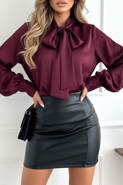 Ženska bluza BRENDILZA BORDO, Boja: bordo, IVET.RS - Nova Kolekcija