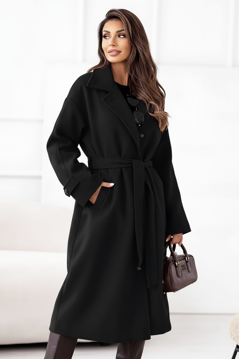 Kaput SEREGANA BLACK, Boja: crna, IVET.RS - Nova Kolekcija