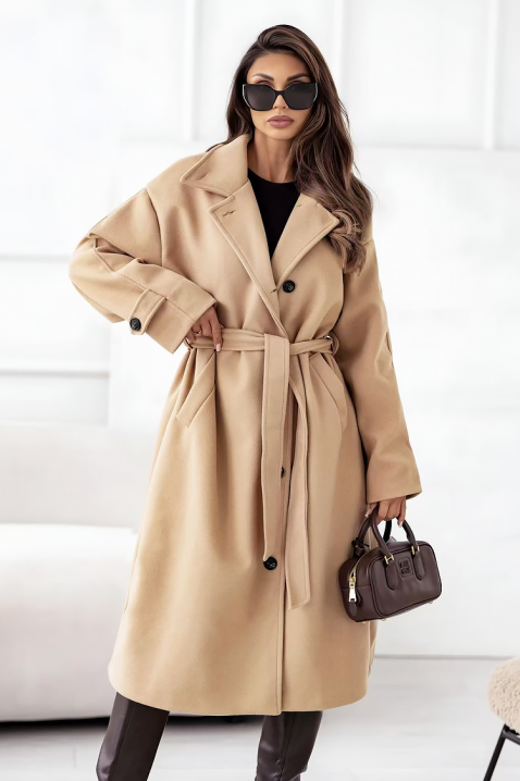 Kaput SEREGANA BEIGE, Boja: bež, IVET.RS - Nova Kolekcija