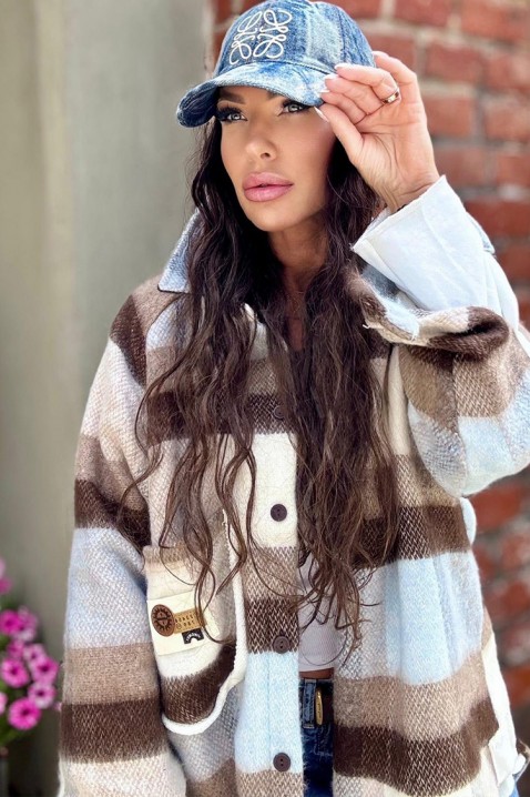 Ženska košulja CASIANTA BROWN, Boja: braon, IVET.RS - Nova Kolekcija