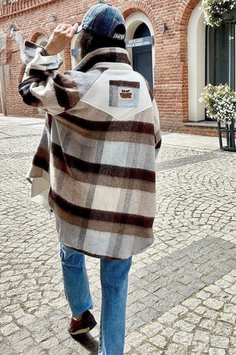 Ženska košulja CASIANTA BROWN, Boja: braon, IVET.RS - Nova Kolekcija