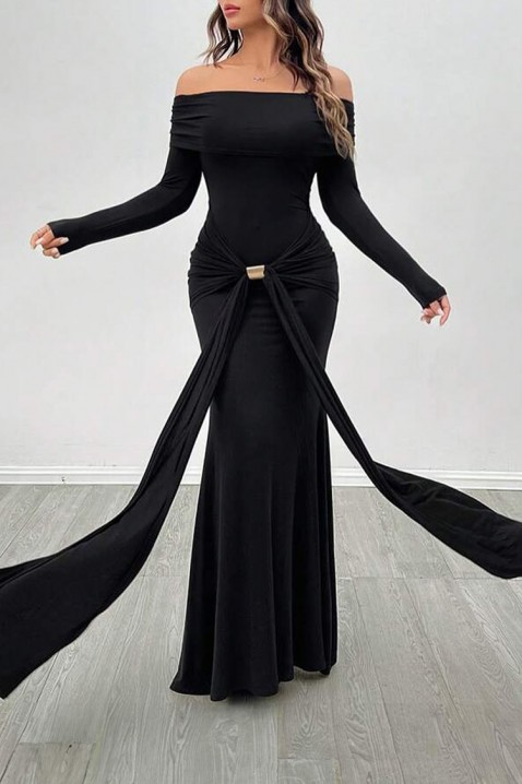 Haljina JOZEVINDA - Elegantne haljine | Ivet.RS Haljina JOZEVINDA, Boja: crna, IVET.RS - Nova Kolekcija