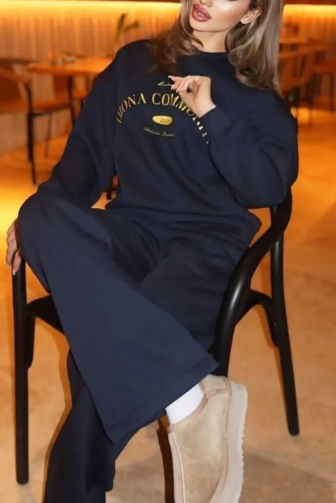 Komplet PRESLINDA NAVY - Kompleti za svakodnevni look | Ivet.RS Komplet PRESLINDA NAVY, Boja: tamnoplava, IVET.RS - Nova Kolekcija