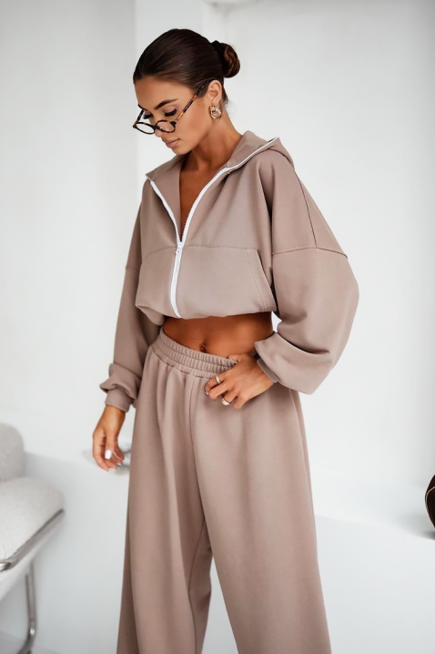 Komplet FITRELA MOCHA, Boja: moka, IVET.RS - Nova Kolekcija