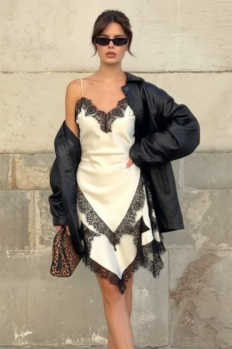 Haljina TOLSIONA - Kratke haljine | Ivet.RS Haljina TOLSIONA, Boja: ecru, IVET.RS - Nova Kolekcija