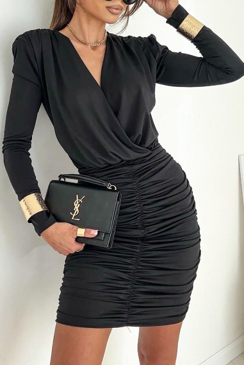 Haljina PARZELA BLACK - Kratke haljine | Ivet.RS Haljina PARZELA BLACK, Boja: crna, IVET.RS - Nova Kolekcija