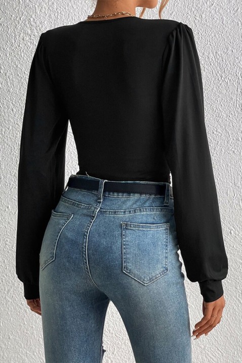 Bodi - bluza OMAYANA BLACK - Bluze | Ivet.RS Bodi - bluza OMAYANA BLACK, Boja: crna, IVET.RS - Nova Kolekcija