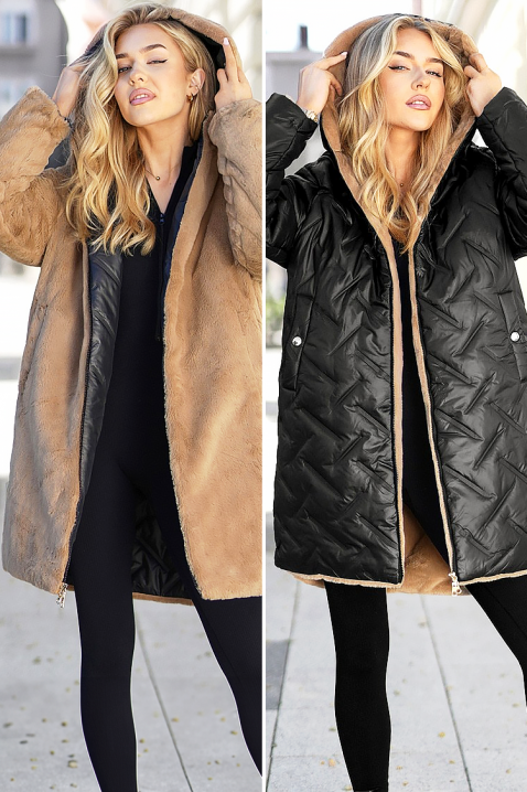 Jakna sa dva lica VEXORDA, Boja: crna, IVET.RS - Nova Kolekcija