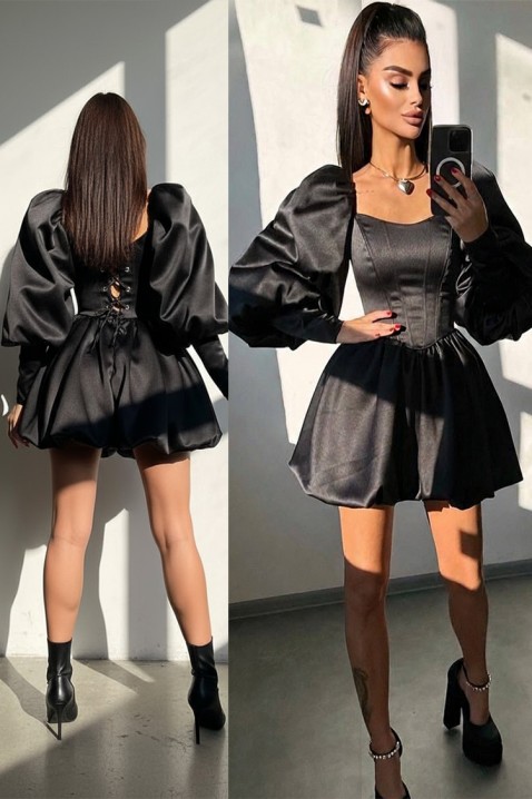 Haljina OGOYSTA BLACK - Kratke haljine | Ivet.RS Haljina OGOYSTA BLACK, Boja: crna, IVET.RS - Nova Kolekcija