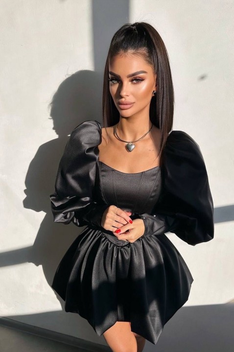 Haljina OGOYSTA BLACK - Kratke haljine | Ivet.RS Haljina OGOYSTA BLACK, Boja: crna, IVET.RS - Nova Kolekcija