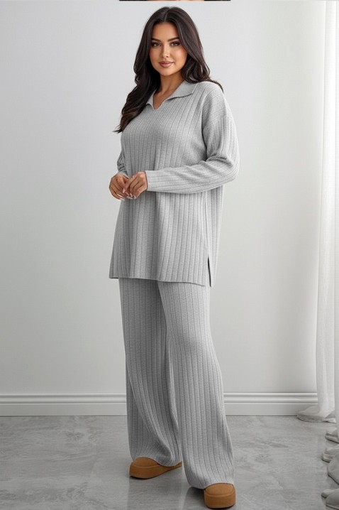 Komplet MAKSINA GREY - Kompleti za svakodnevni look | Ivet.RS Komplet MAKSINA GREY, Boja: siva, IVET.RS - Nova Kolekcija