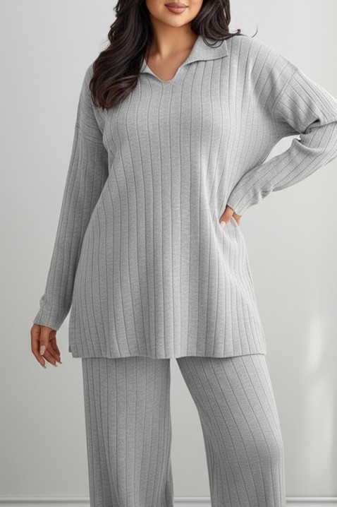 Komplet MAKSINA GREY - Kompleti za svakodnevni look | Ivet.RS Komplet MAKSINA GREY, Boja: siva, IVET.RS - Nova Kolekcija